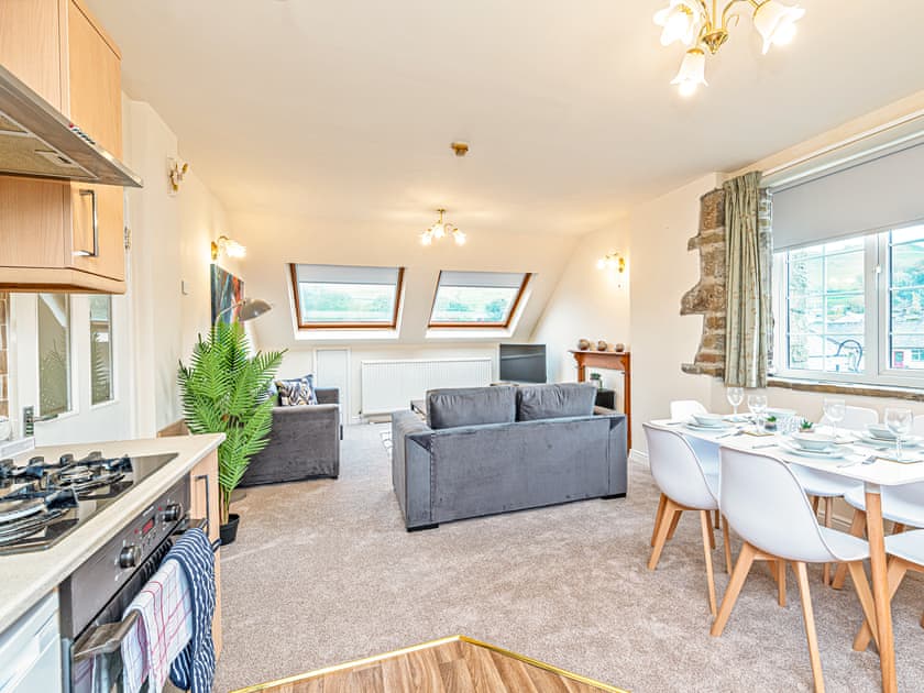 Open plan living space | Scosthrop - Residential Estates Holidays, Settle