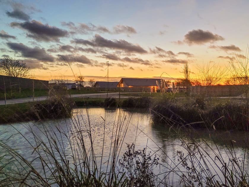 Pond view | Lindum Barn - Ashlin Farm Barns, Dunholme, near Lincoln