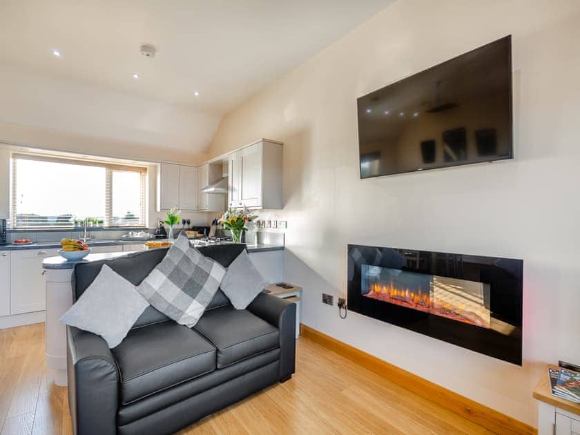 Open plan living space | Branwen - Bryn Awel Caravan Park, Pentraeth