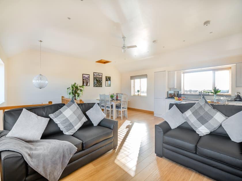 Open plan living space | Branwen - Bryn Awel Caravan Park, Pentraeth