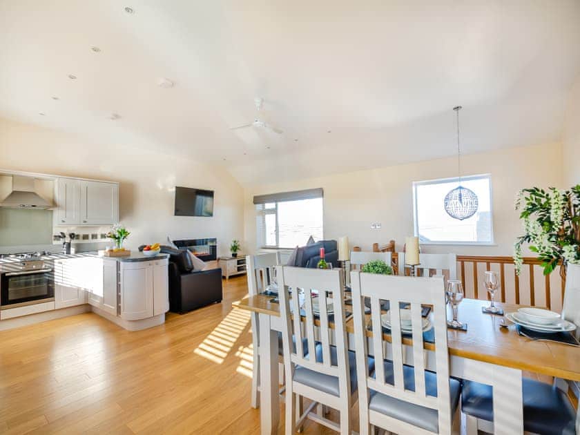 Open plan living space | Branwen - Bryn Awel Caravan Park, Pentraeth