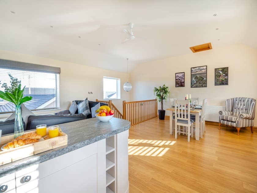 Open plan living space | Branwen - Bryn Awel Caravan Park, Pentraeth