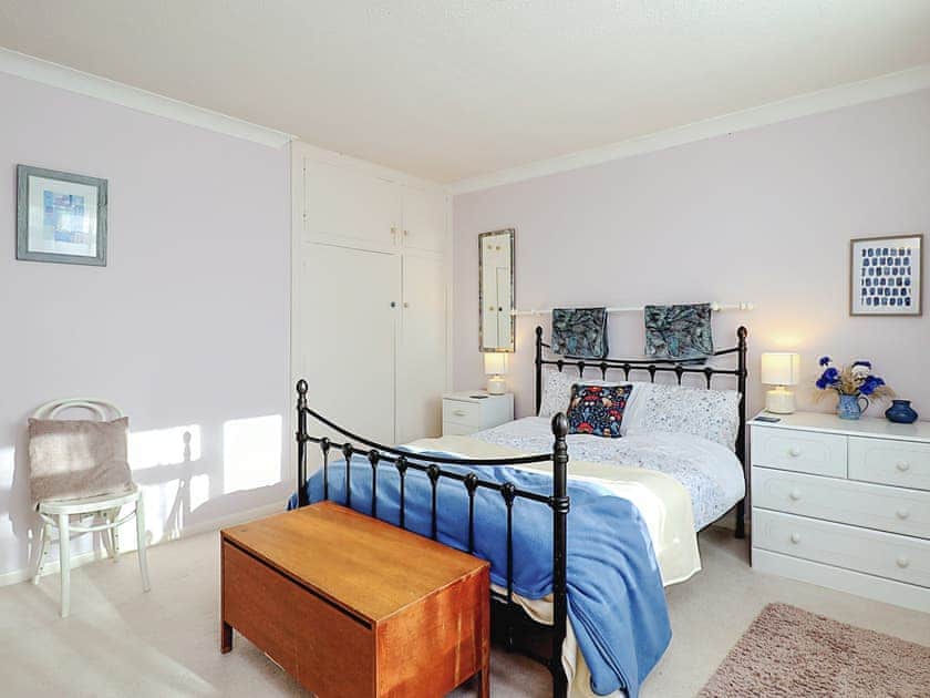 Double bedroom | Whitestones, Limerstone, near Brightstone