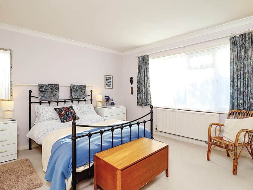 Double bedroom | Whitestones, Limerstone, near Brightstone