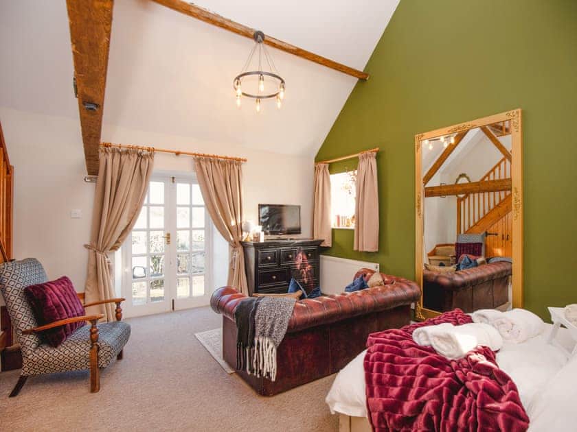 Living area | Hayloft Cottage - Rudge Farm Cottages, Chilcombe, near Bridport