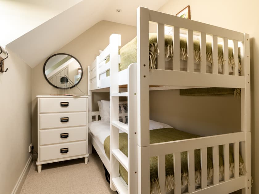 Bunk bedroom | Danehurst Cottage, Tiptoe, near Lymington