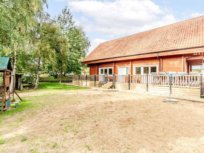 Garden | Alpine Lodge, Pentney