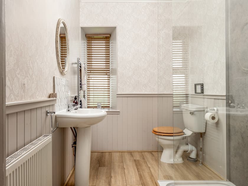 Shower room | Old Duffus Farmhouse, Duffus, near Elgin