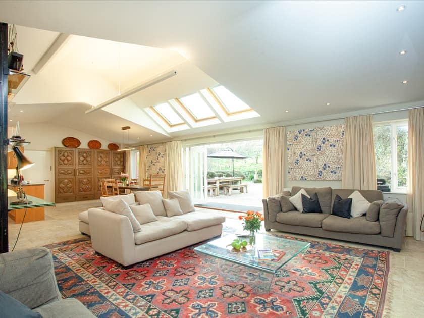 Open plan living space | The Studio at Granny’s Well, Mixtow, near Fowey