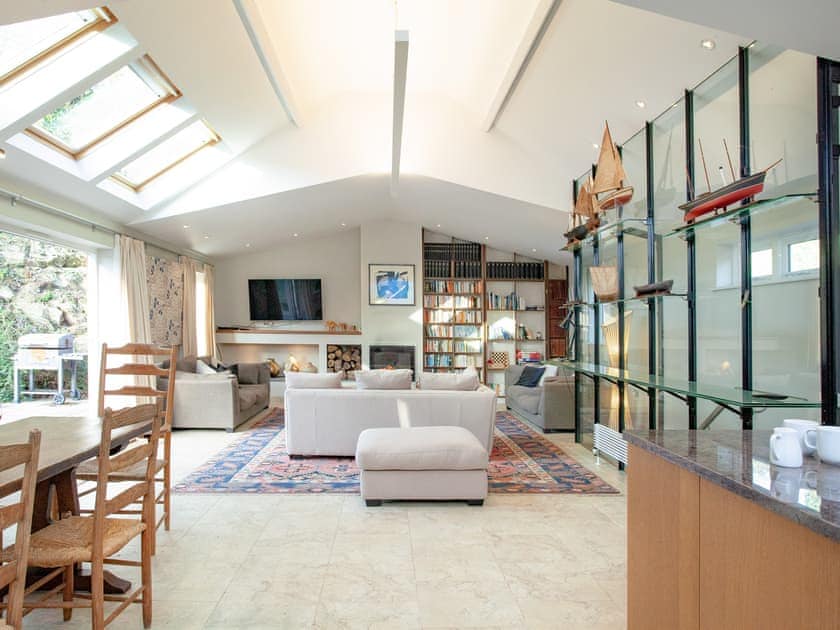 Open plan living space | The Studio at Granny’s Well, Mixtow, near Fowey