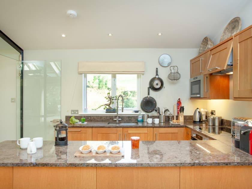 Kitchen area | The Studio at Granny’s Well, Mixtow, near Fowey