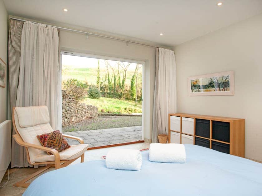 Double bedroom | The Studio at Granny’s Well, Mixtow, near Fowey