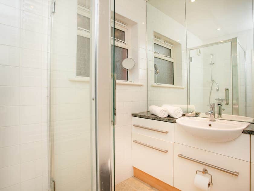 Shower room | The Studio at Granny’s Well, Mixtow, near Fowey