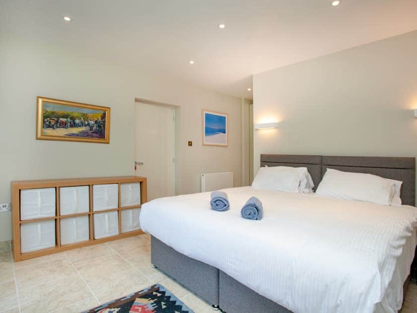 Double bedroom | The Studio at Granny’s Well, Mixtow, near Fowey
