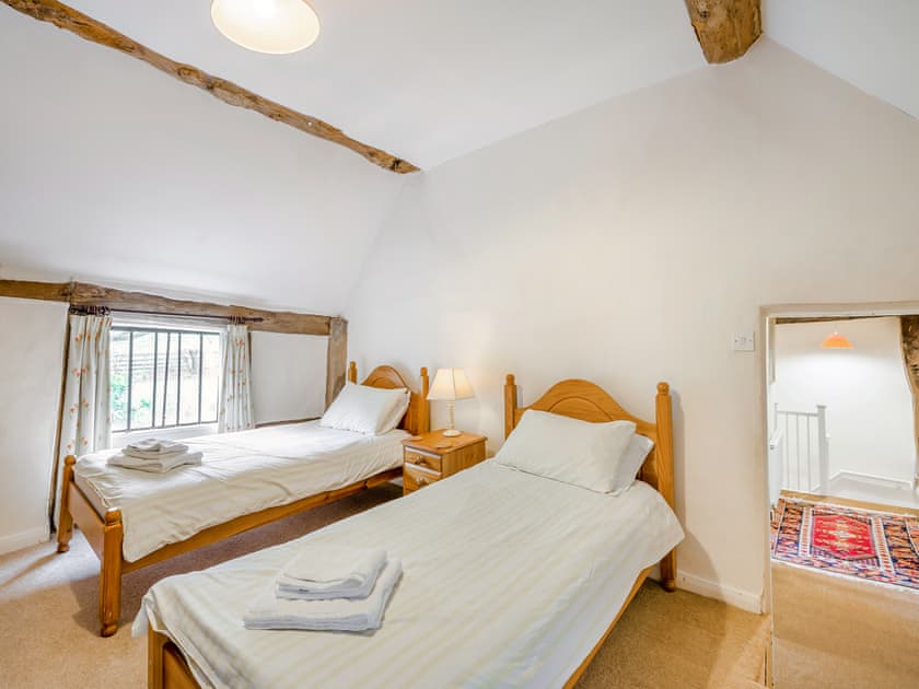 Twin bedroom | Old Bakehouse - Wythall Estate, Ross-on-Wye