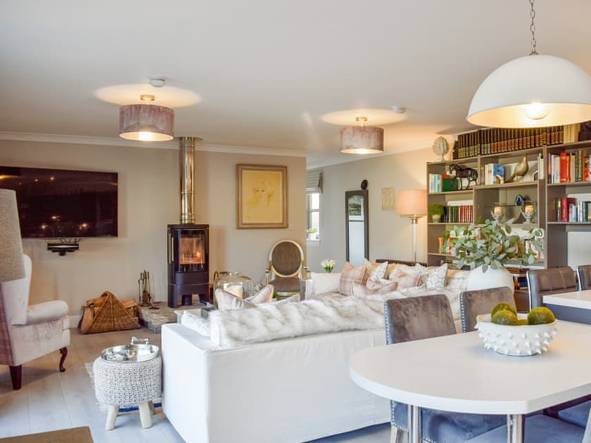 Open plan living space | The Old Stables, Glasgow