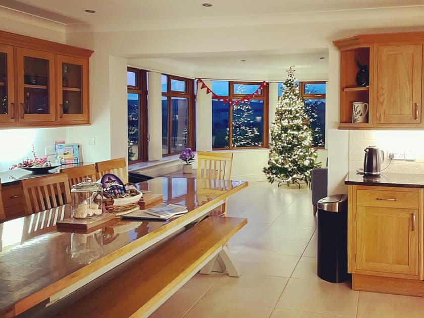 Festive decor over the Christmas period | Llwyn Ysgaw, Cemaes