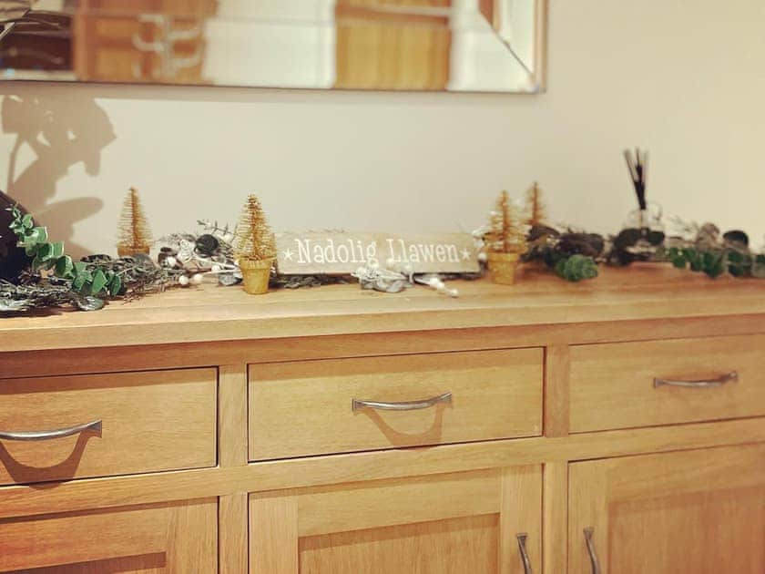 Festive decor over the Christmas period | Llwyn Ysgaw, Cemaes