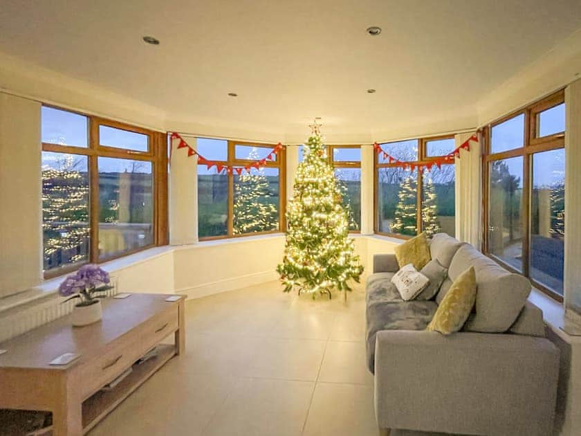 Festive decor over the Christmas period | Llwyn Ysgaw, Cemaes