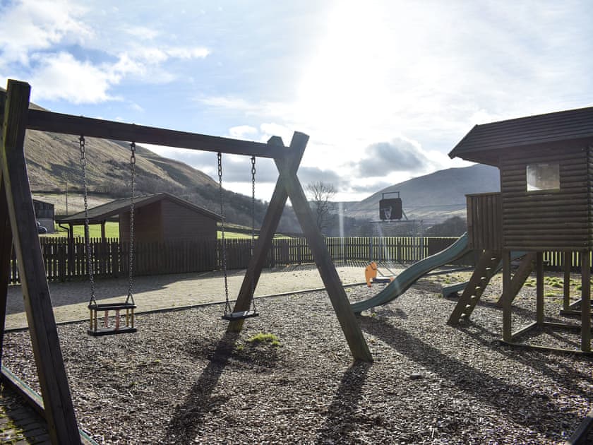 Children’s play area | Riverbank Cottage - Brockholes Farm, Near Tebay