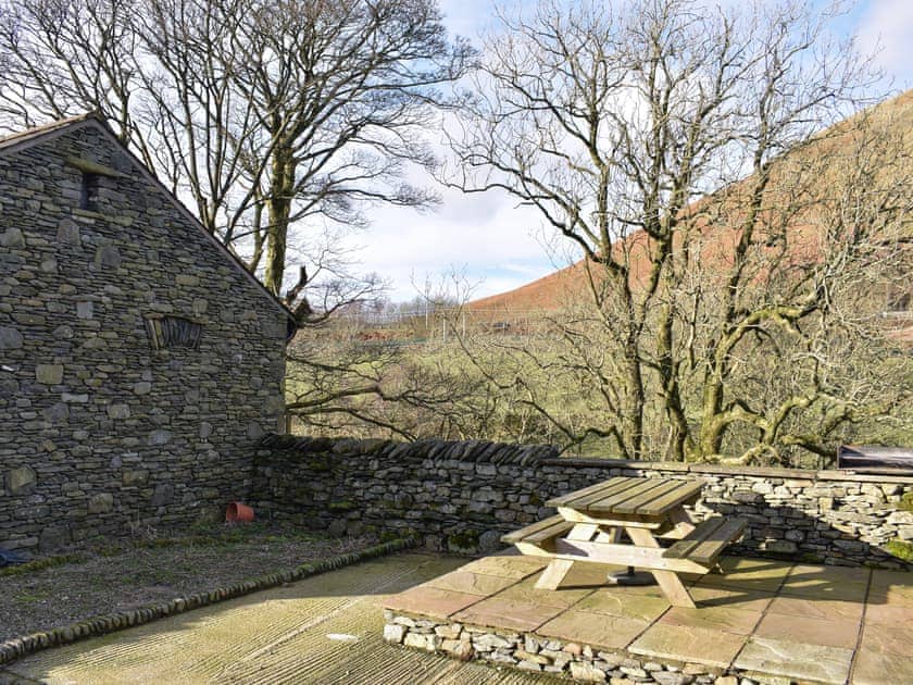 Outdoor area | Coombe Cottage - Brockholes Farm, Near Tebay