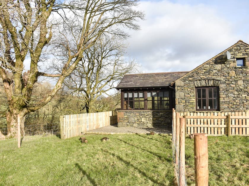 Garden | Riverbank Cottage - Brockholes Farm, Near Tebay