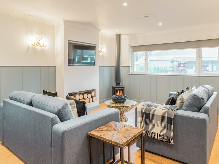 Living area | Feidh Cottage - Stratheck Holiday Cottages, Near Dunoon