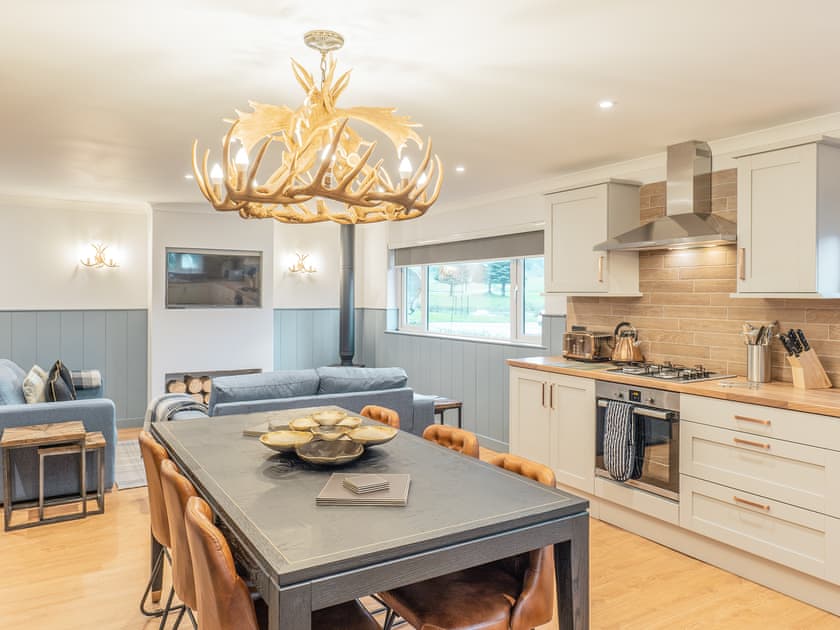 Open plan living space | Feidh Cottage - Stratheck Holiday Cottages, Near Dunoon