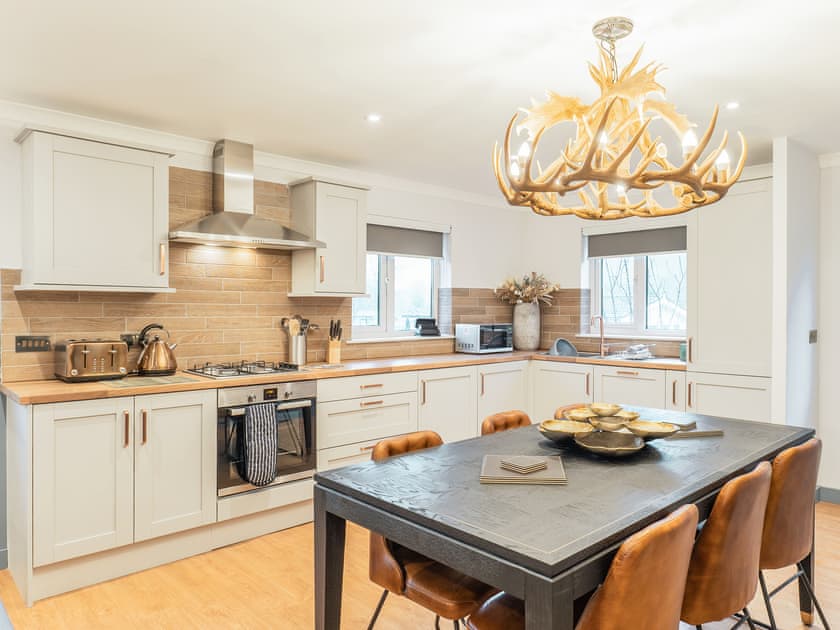 Open plan living space | Feidh Cottage - Stratheck Holiday Cottages, Near Dunoon