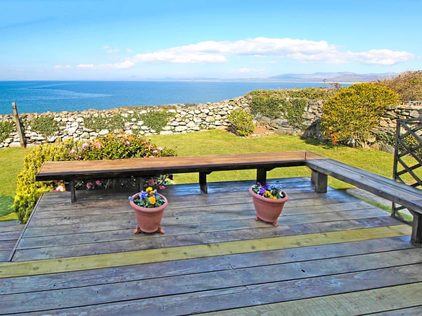 Decking | Sea View Bungalow, Harlech