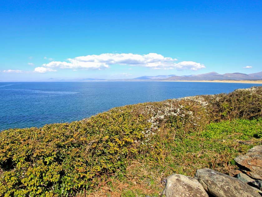 View | Sea View Bungalow, Harlech