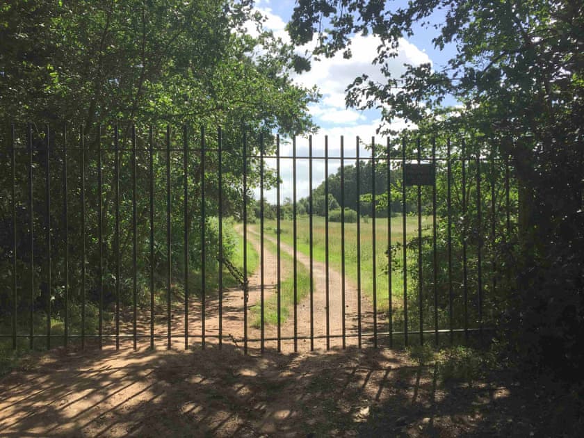 Entrance gate | Archie’s Barn, Weston Longville