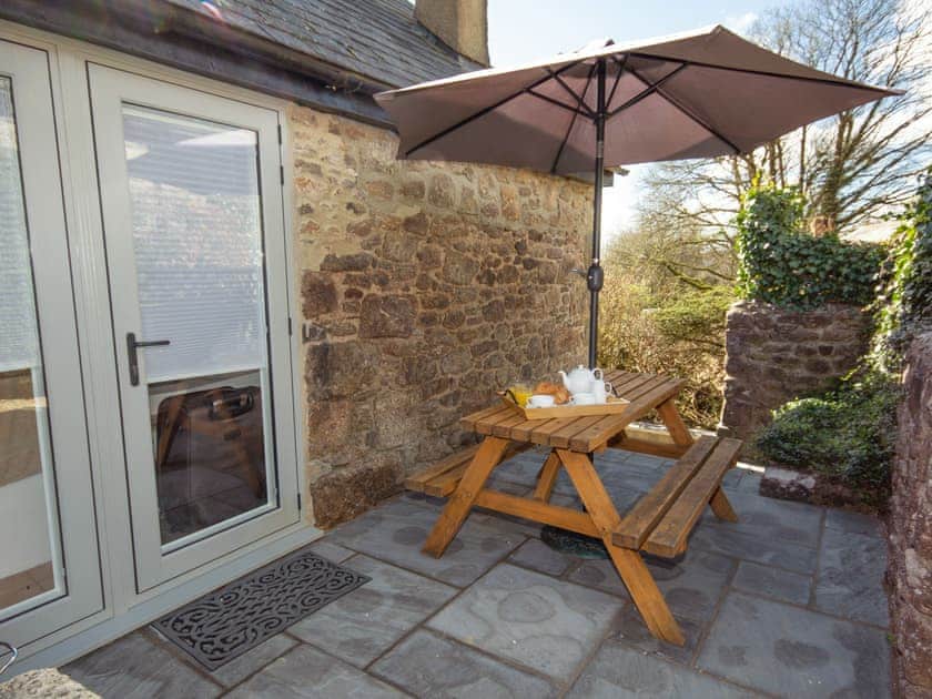 Outdoor area | Stable Corner - Lower Elsford Farm, Lustleigh, near Bovey Tracey