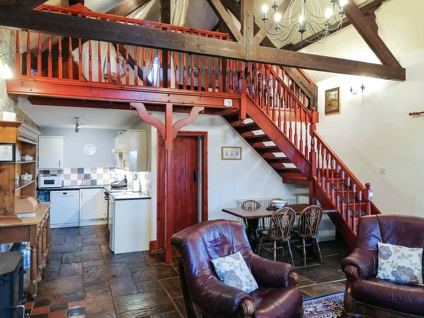 Open plan living space | The Dairy - Cotterill Farm, Biggin by Hartington, near Buxton