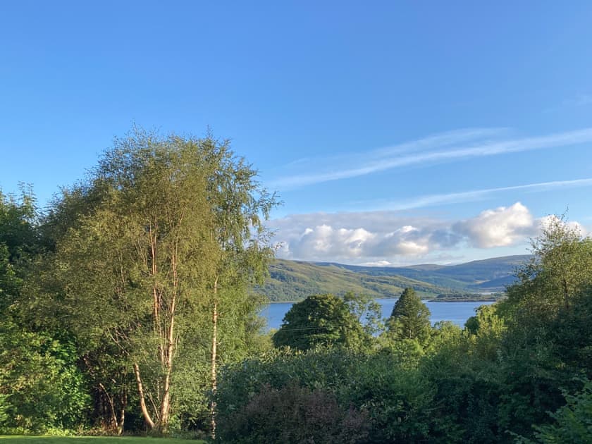 View down the garden | West Bothy at Cluain Ghrianach, Laga, near Acharacle