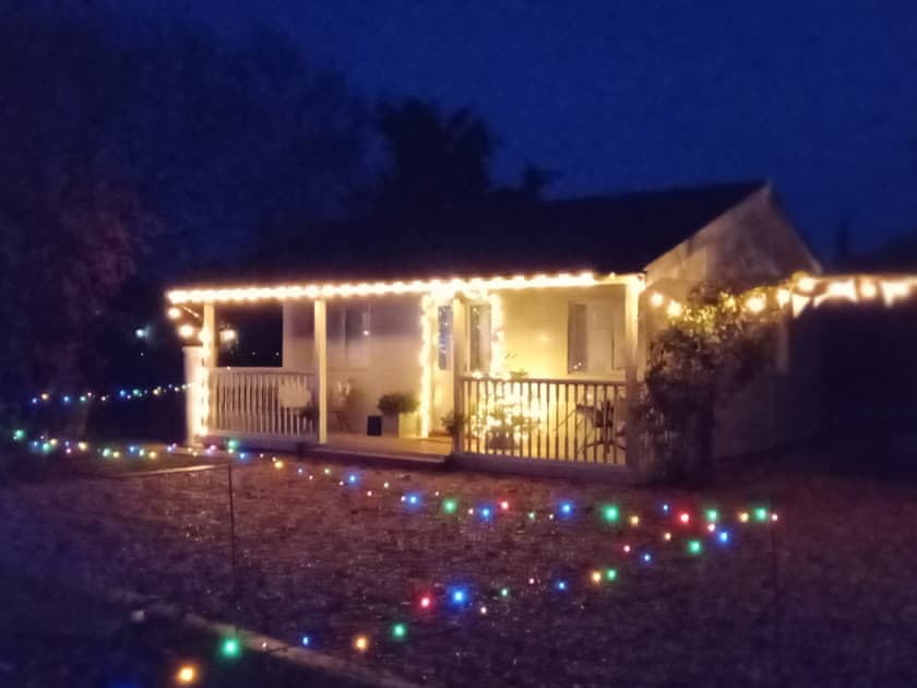 All lit-up for Christmas | The Pavilion, Swaton