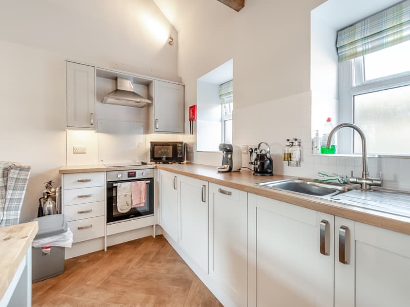 Kitchen area | The Dairy - Wolds Way Holiday Cottages, Low Hunsley
