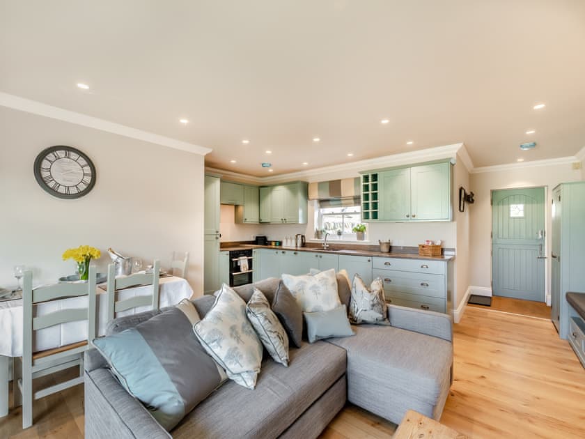 Open plan living space | Mersyke Farm - Summerfield Bungalow - Meresyke Farm, Wigglesworth, near Settle