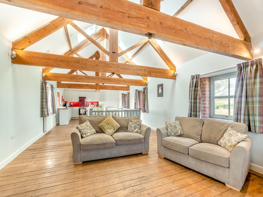 Living area | Nellies Shed - Wolds Way Holiday Cottages, Low Hunsley