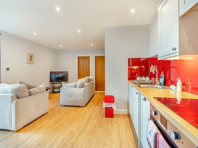 Open plan living space | The Barn - Wolds Way Holiday Cottages, Low Hunsley, Cottingham