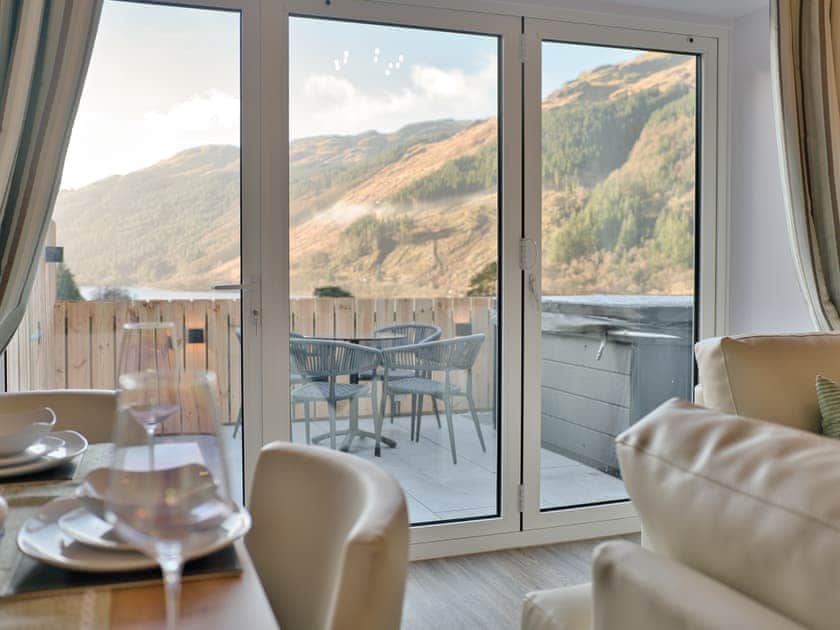 Dining Area | Loch Eck Holiday Cottages- Cur Cottage - Loch Eck Holiday Cottages, Near Dunoon