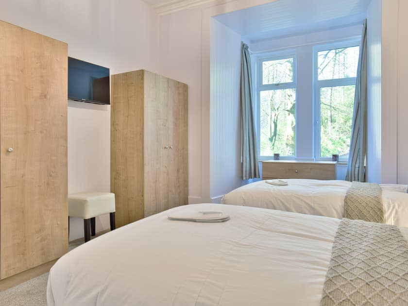 Twin bedroom | Loch Eck Holiday Cottages- Cur Cottage - Loch Eck Holiday Cottages, Near Dunoon