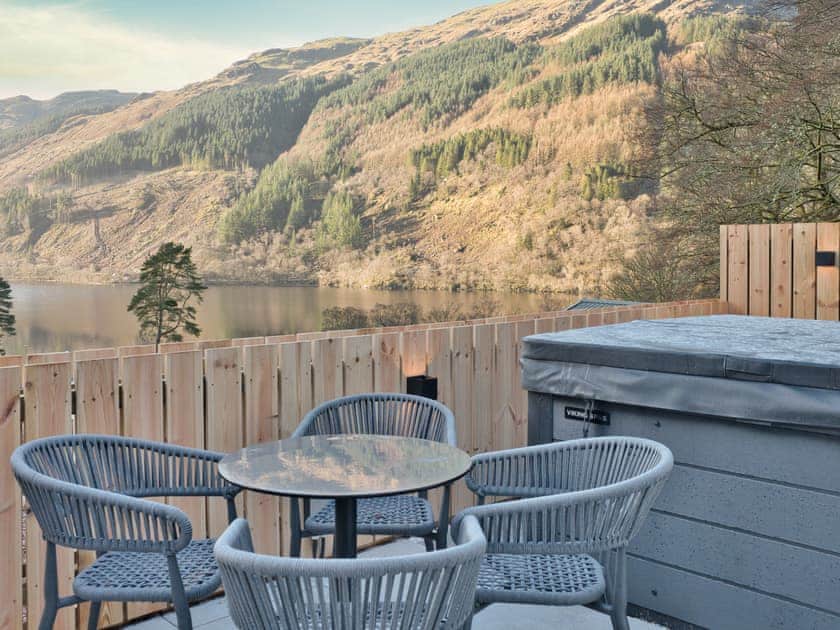 Outdoor area | Loch Eck Holiday Cottages- Cur Cottage - Loch Eck Holiday Cottages, Near Dunoon