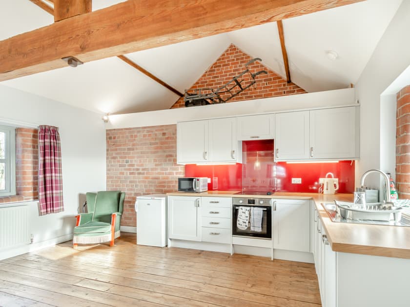 Kitchen area | The Granary - Wolds Way Holiday Cottages, Low Hunsley