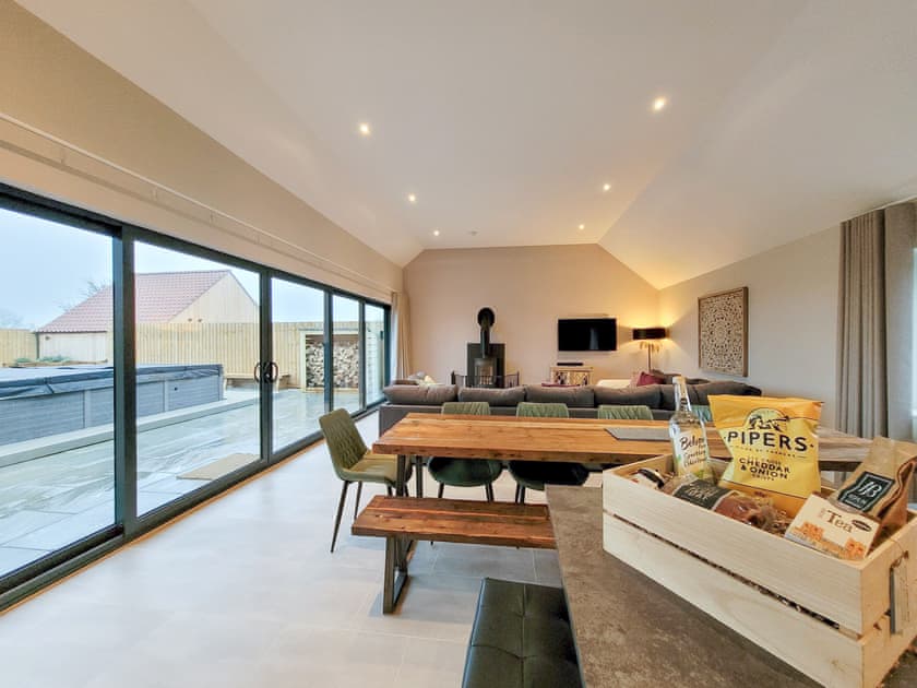 Open plan living space | Rowan House - Ashlin Farm Barns, Dunholme, near Lincoln