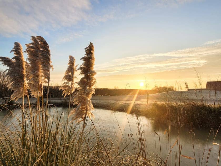 Nearby pond | The Hazels - Ashlin Farm Barns, Dunholme, near Lincoln