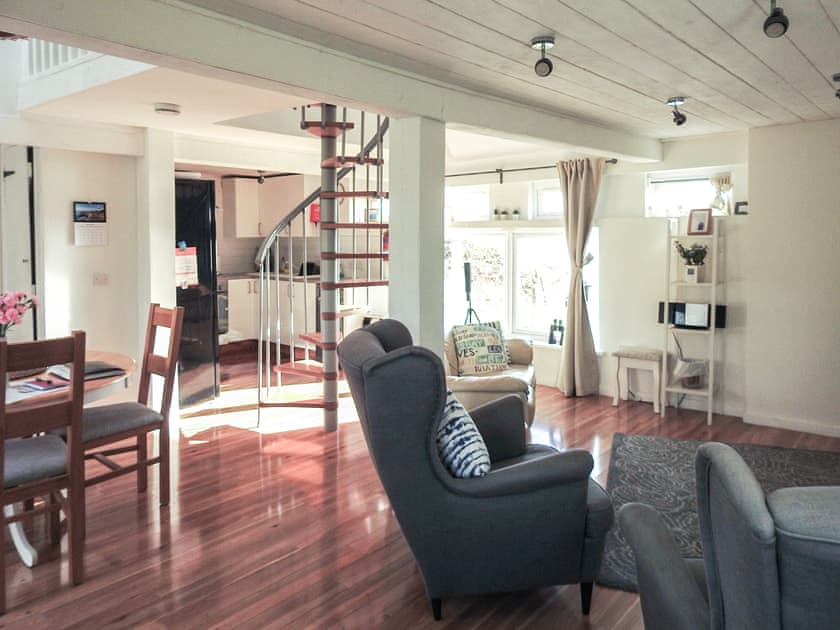 Well presented open plan liing space | The Old Boathouse, Portland, near Weymouth