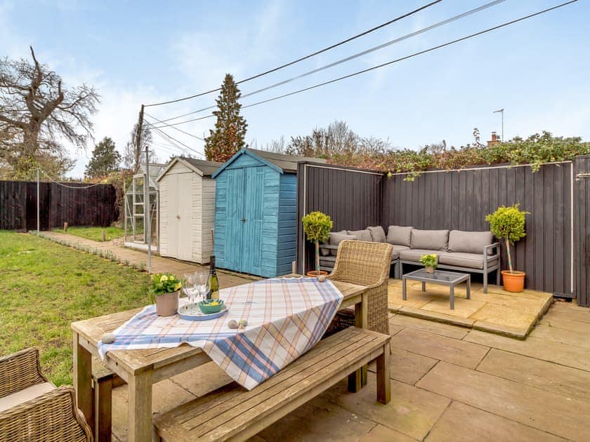 Patio | Oak Cottage, Saxmundham