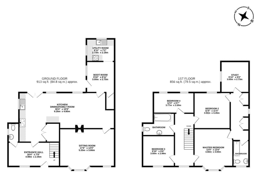 Floor plan | The Hollies, Holt