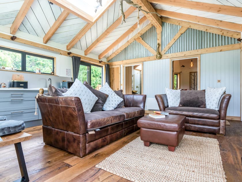 Open plan living space | Meadow Hide - The Osiers, Chichester